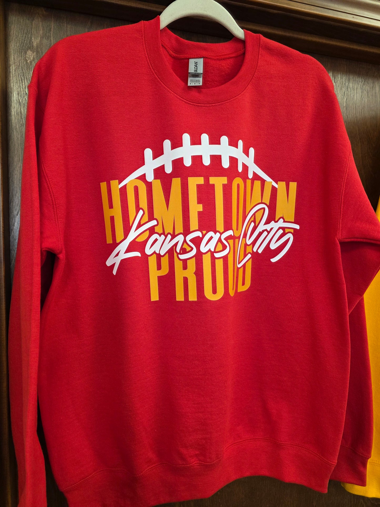 Hometown Proud KC Red Sweatshirt