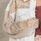 POL Patchwork Embroiedered Distressed Jacket
