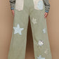 POL Patch Star Jeans Olive