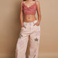 POL Patch Star Jeans Pale Pink