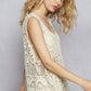 POL Lace Edge Crochet Tank