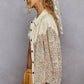 POL Fall Floral Lightweight Button-Up