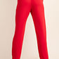 Crosswaist Buttery Soft Pants Red