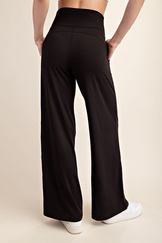 Crosswaist Buttery Soft Pant Black