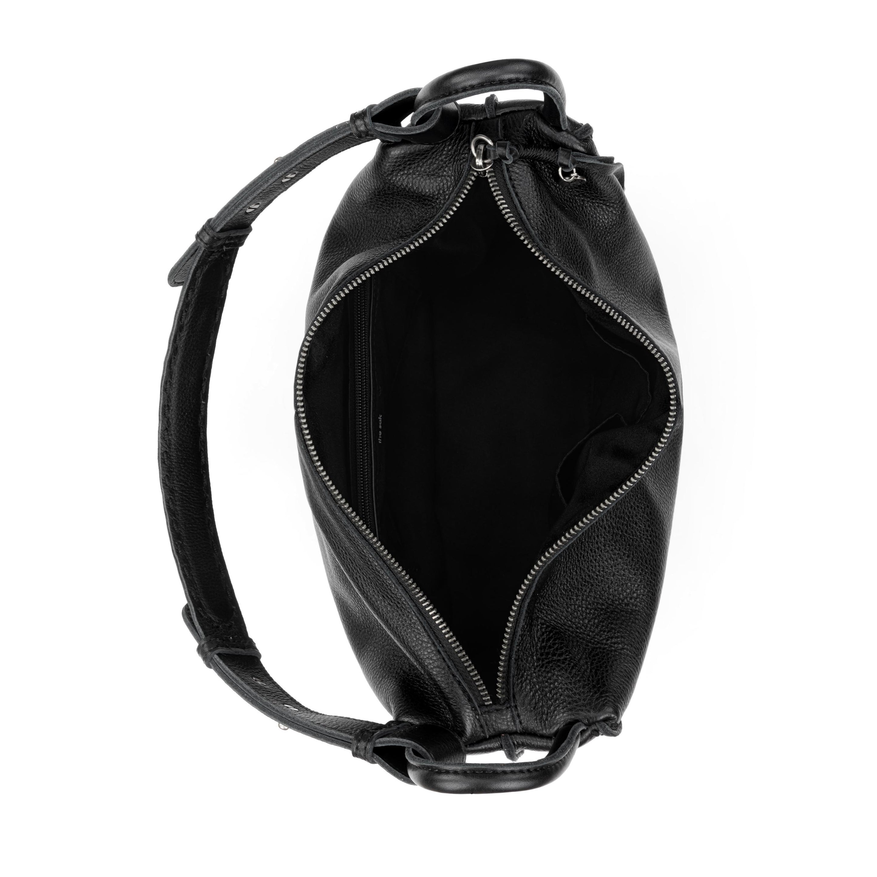 Los Feliz Slouchy Hobo Black