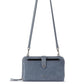 Iris Large Smartphone Crossbody Maritime Suede