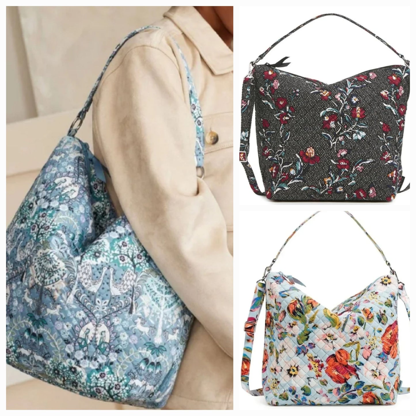 Vera Bradley Oversized Hobo *Final Sale*