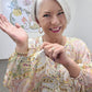 Elizabeth Button Blouse in Pastel Paisley