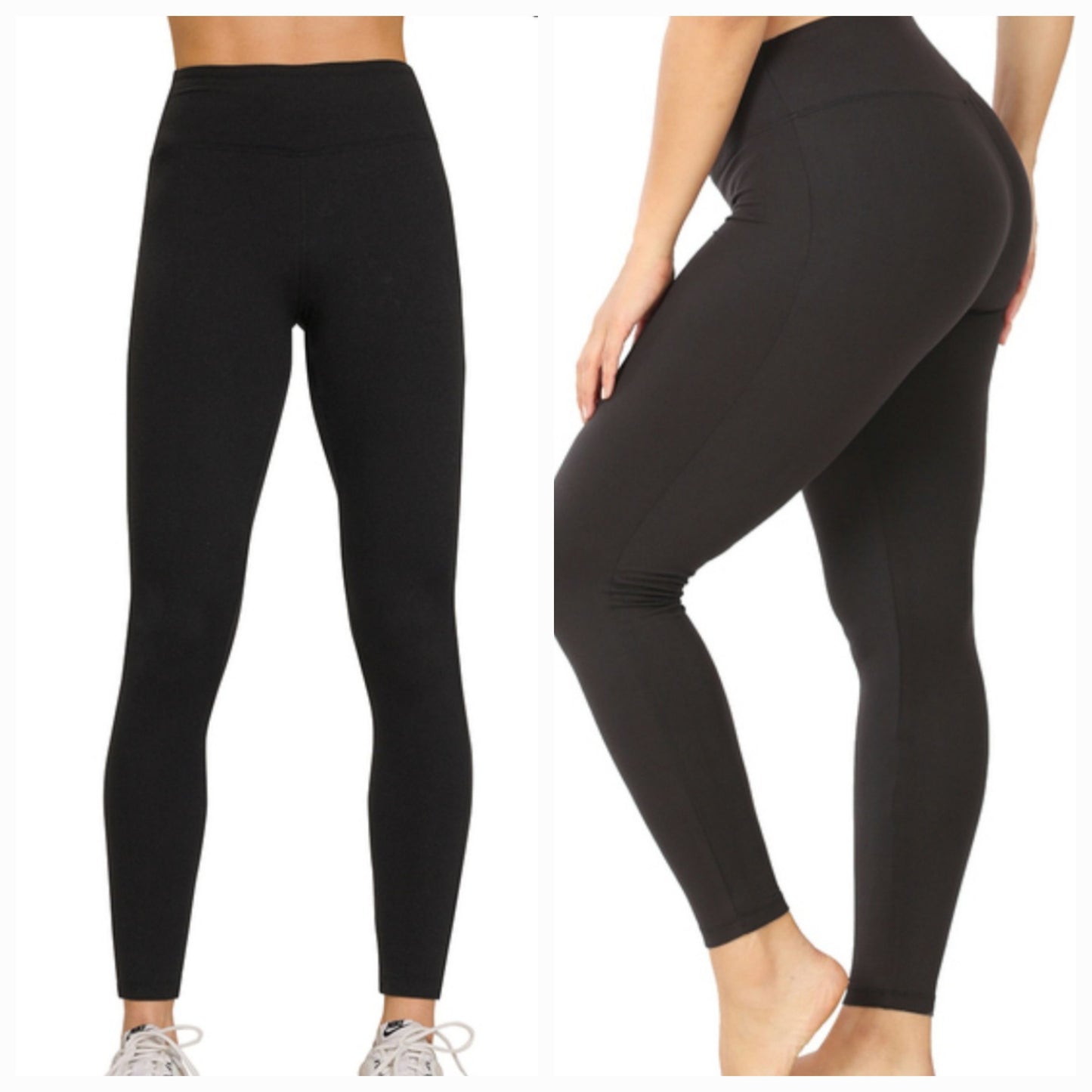 Black Legging with Yoga Waist