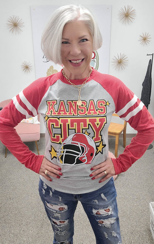 Kansas City Star Helmet Gameday Tee