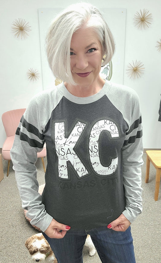 KC Kansas City Stitch Gameday Tee