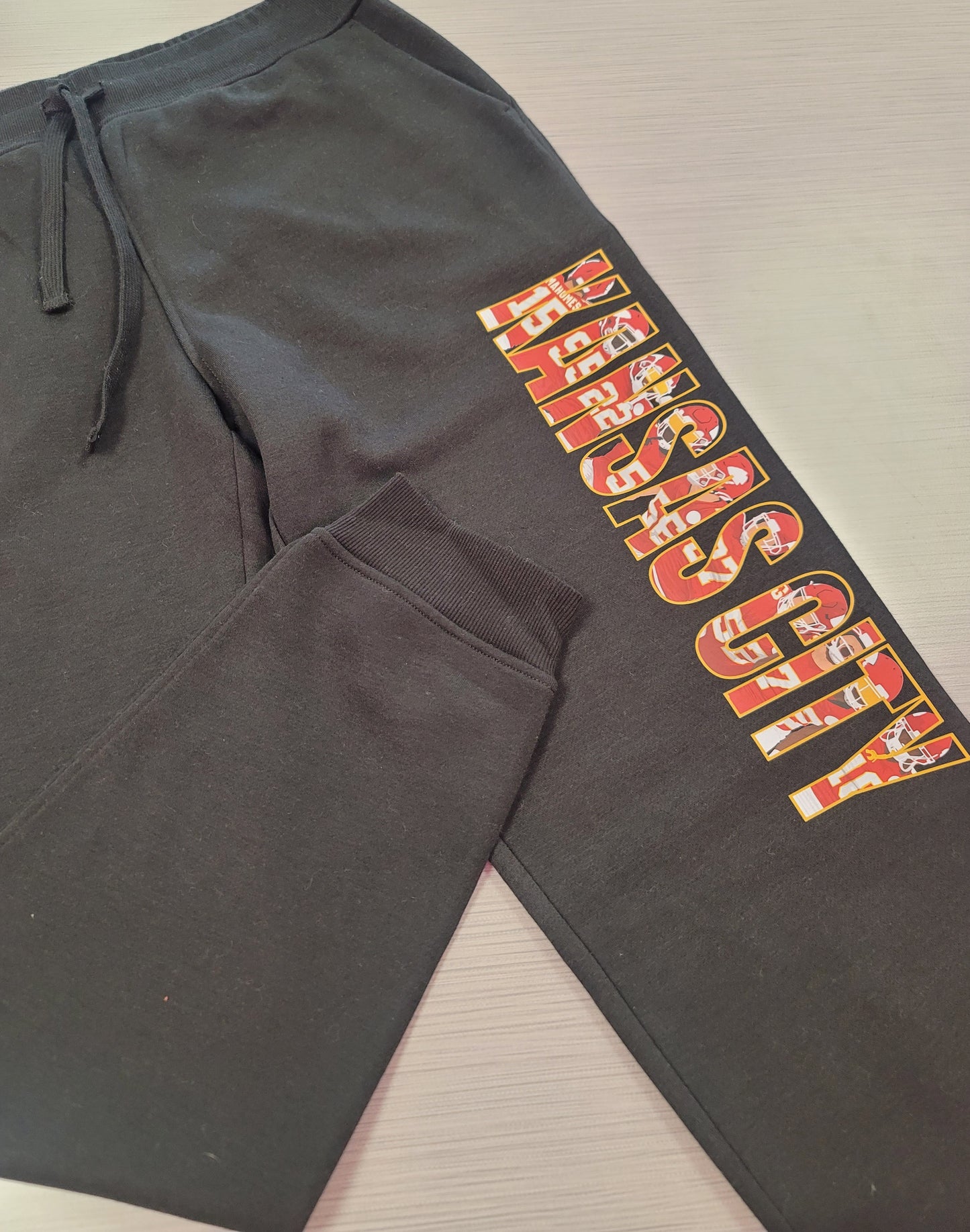 Kansas City Chiefs Fleece Jogger Black