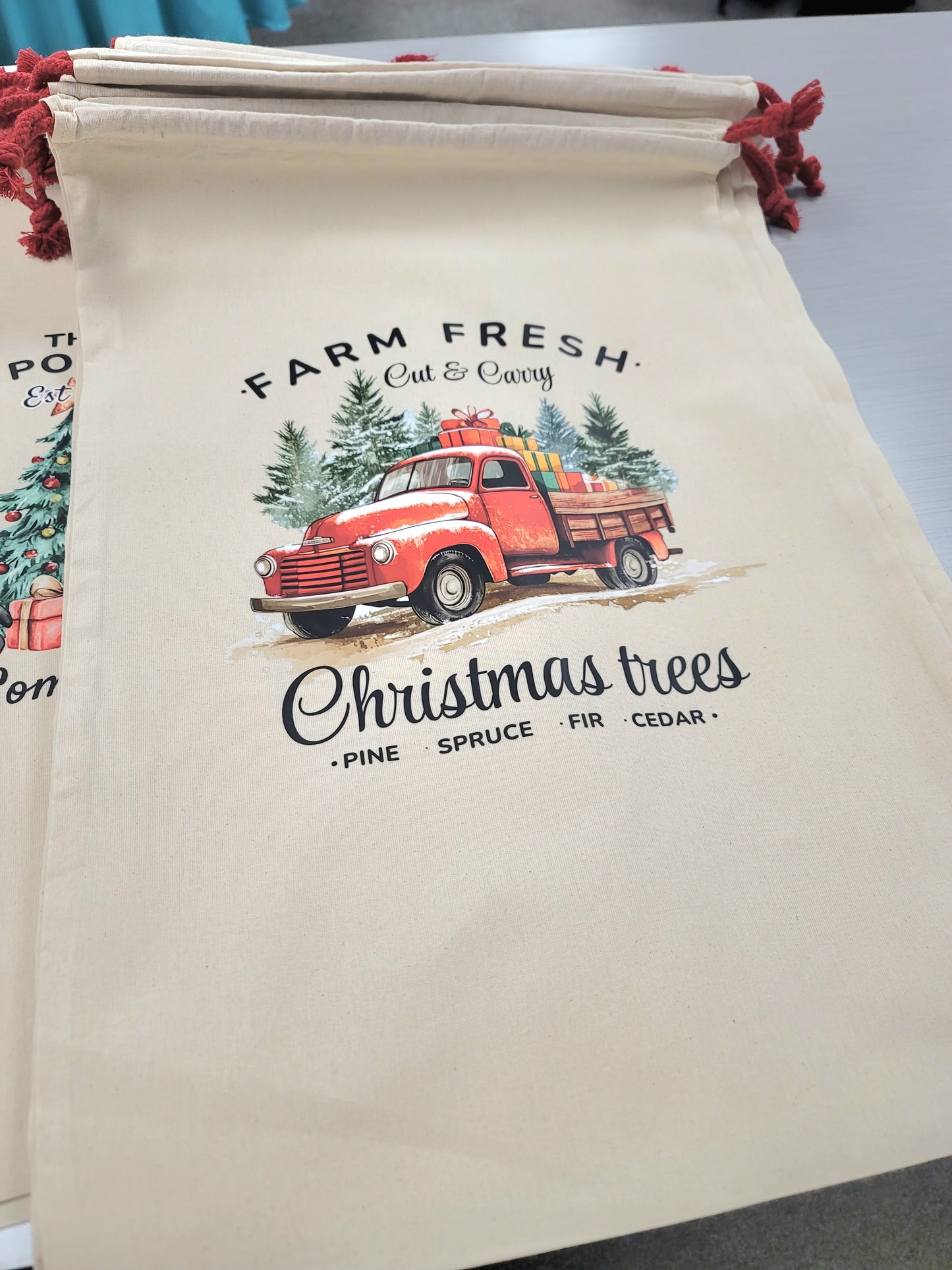 Santa Sack Farm Fresh Truck