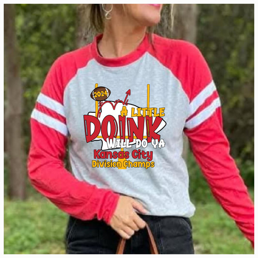 A Little Doink Will Do Ya Gameday Tee Red *PREORDER*