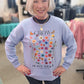 Grow In His Grace Spring Blue Fleece Pullover
