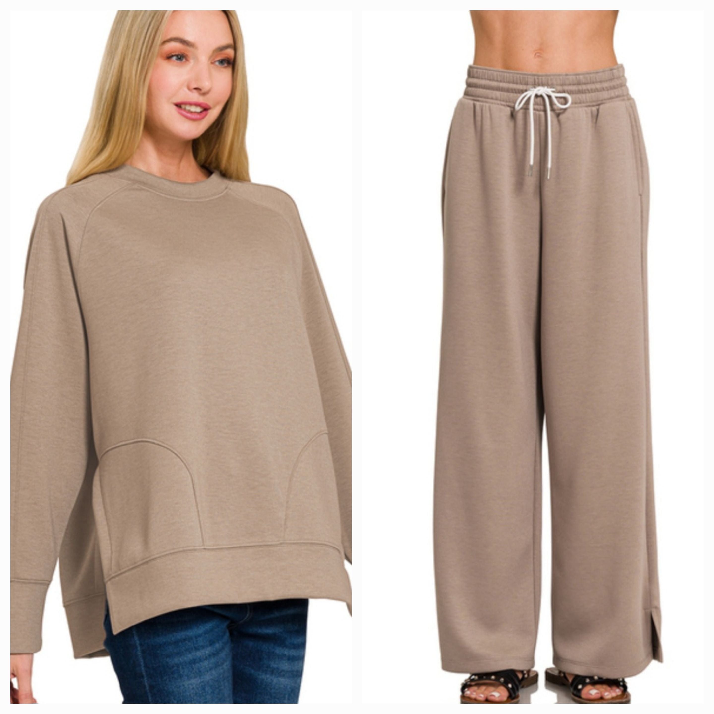 Straight Leg SCUBA 2 pc Set Cocoa