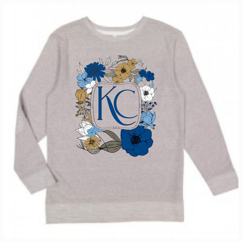 KC Floral French Terry Pullover