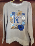 KC Floral French Terry Pullover