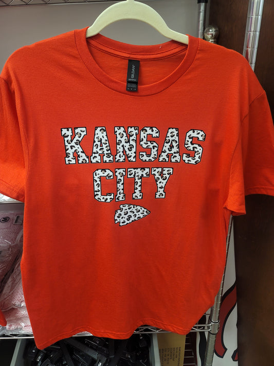 Leopard KC SS Tee Red