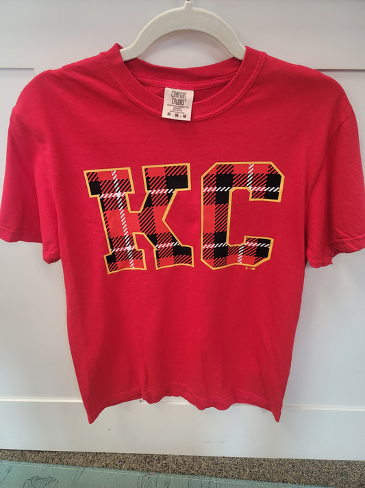 Plaid KC Tee