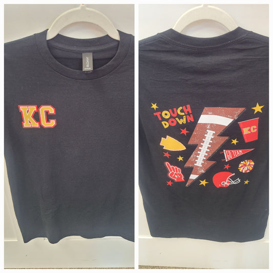 Front Back Retro KC Tee