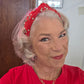 Red Bling Football Headband