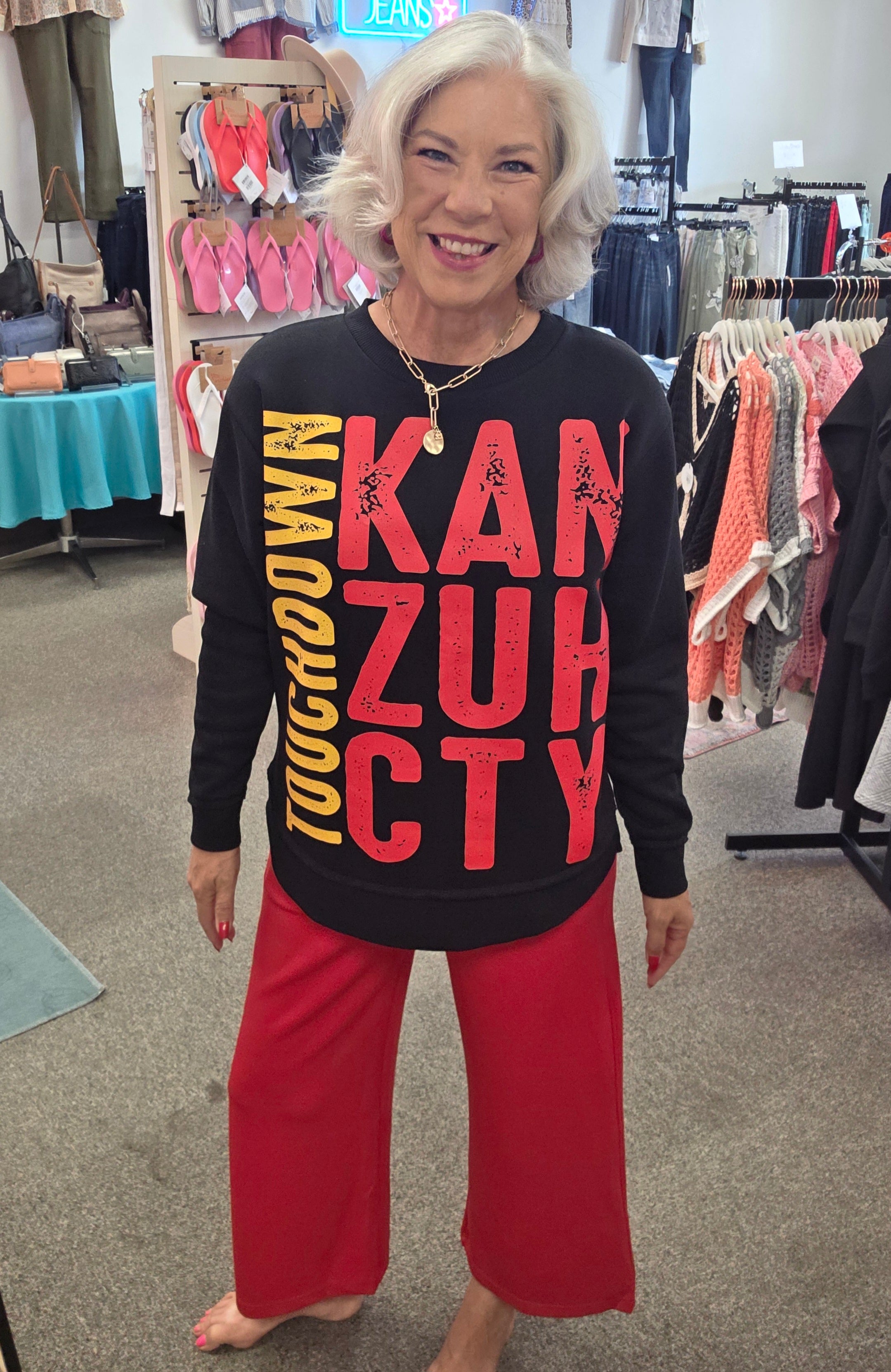 Touchdown Kan Zuh Cty Tunic Weekender Fleece