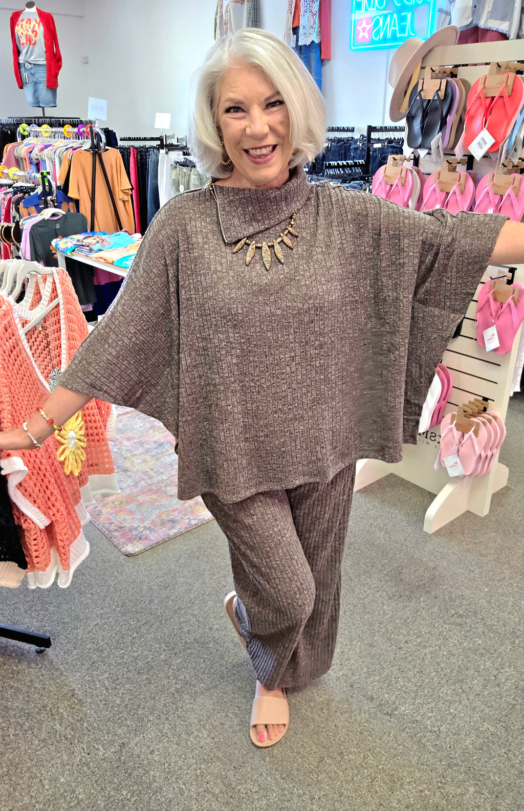 Dear Scarlett Heathered Chocolate Set