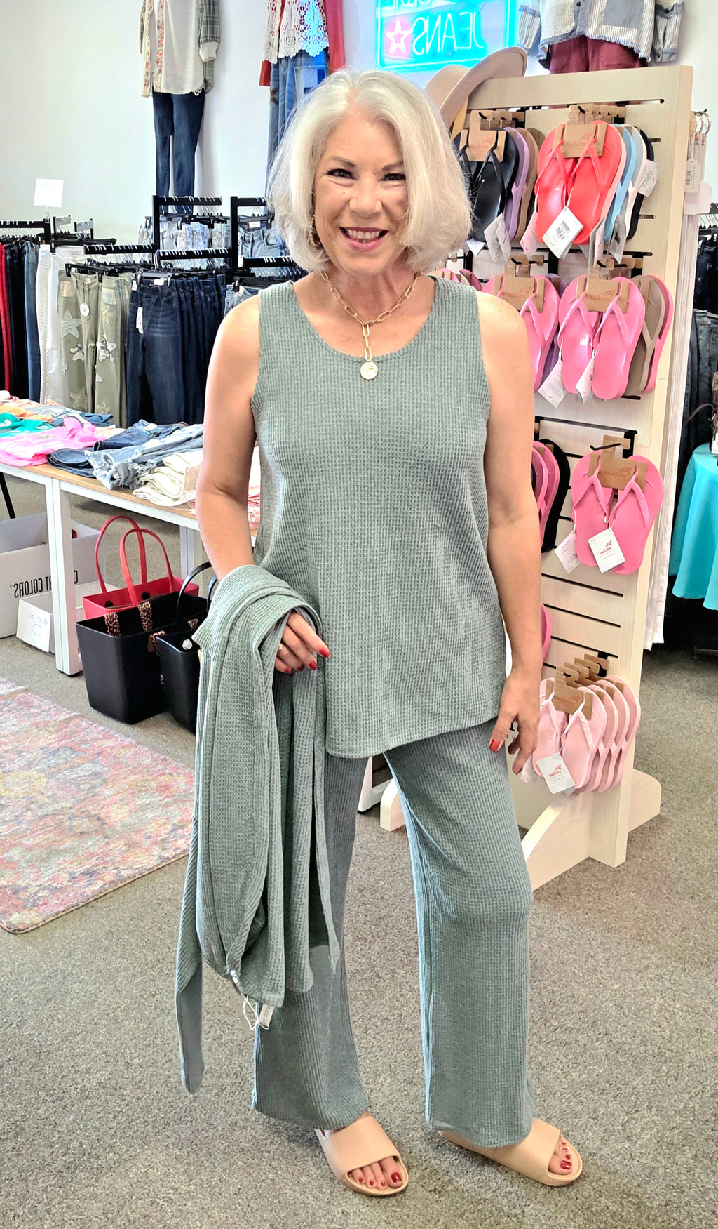 Dear Scarlett Unwind Set Soft Teal