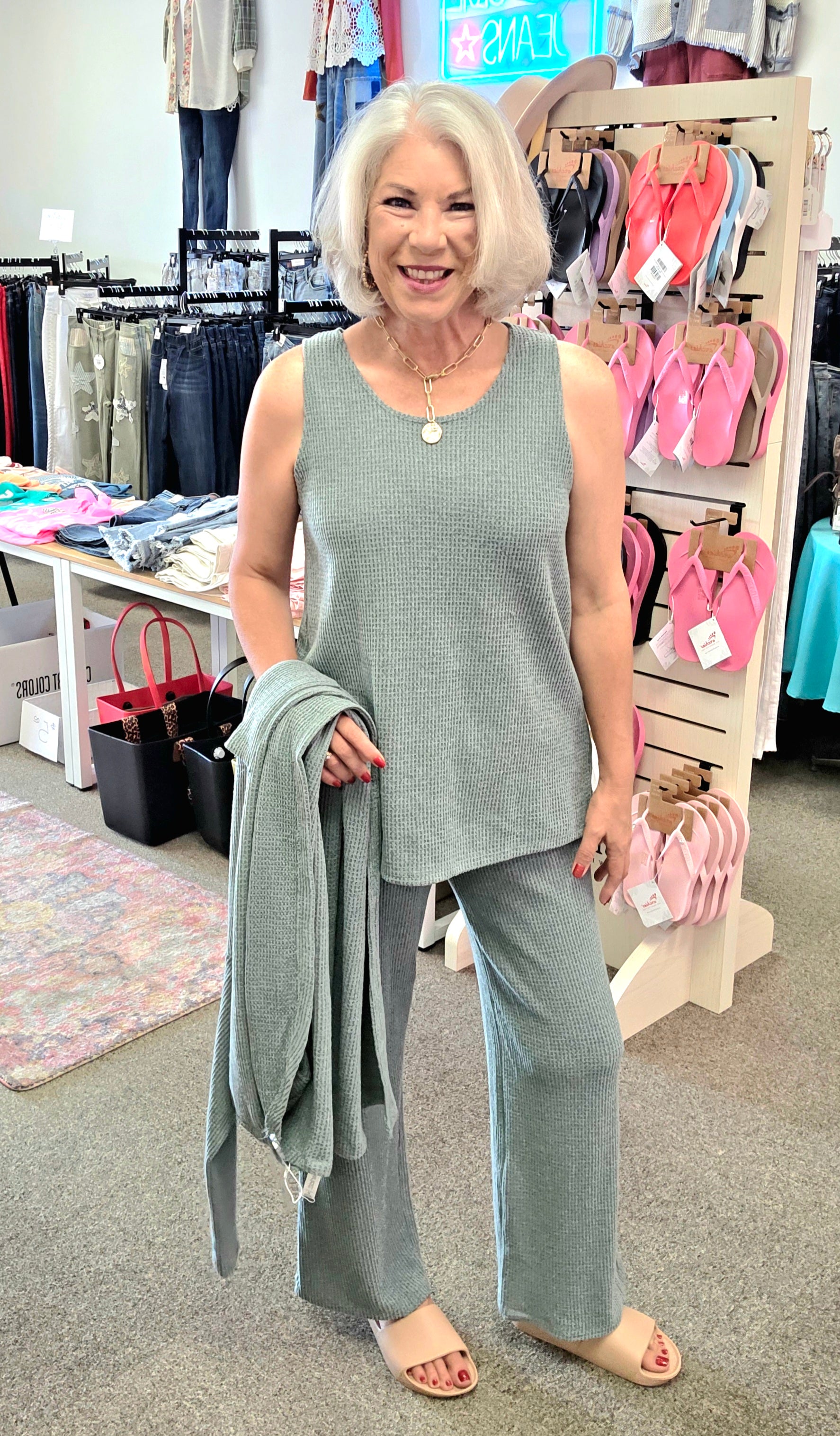 Dear Scarlett Unwind Set Soft Teal