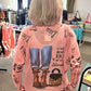Don't Dull Your Sparkle LS Sweater Pink