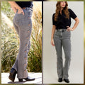 Judy Blue Bootcut Rivet Side Seam Bootcut Grey