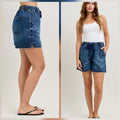 Judy Blue HW Featherweight Short Dark Wash