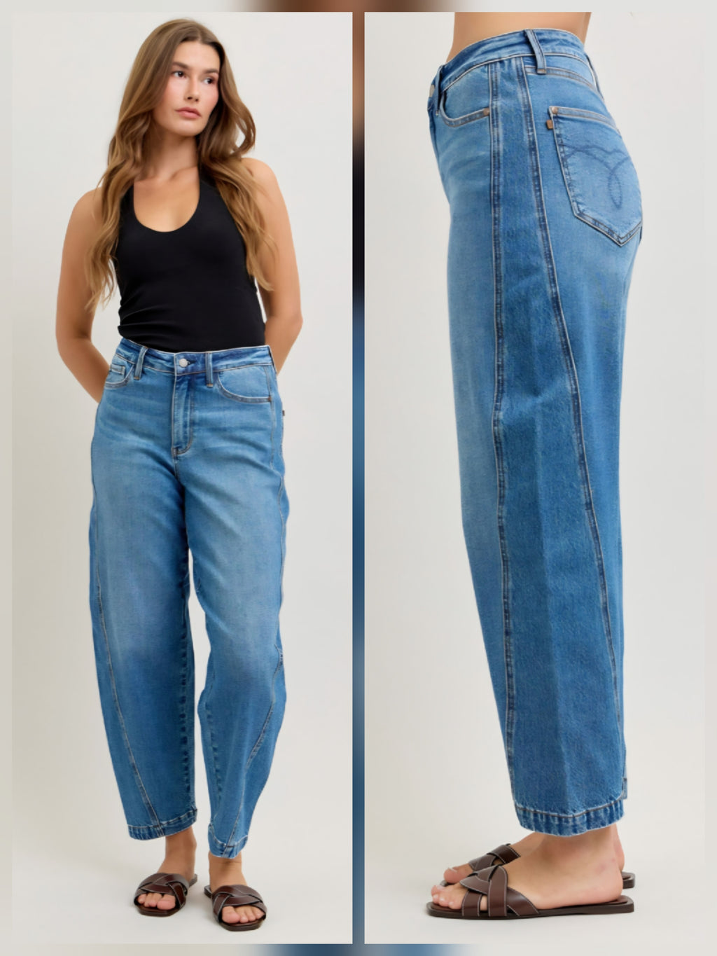 Judy Blue Rigid Magic Barrel Jean