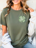Pocket Lace Shamrock Tee/Sweatshirt *PREORDER*