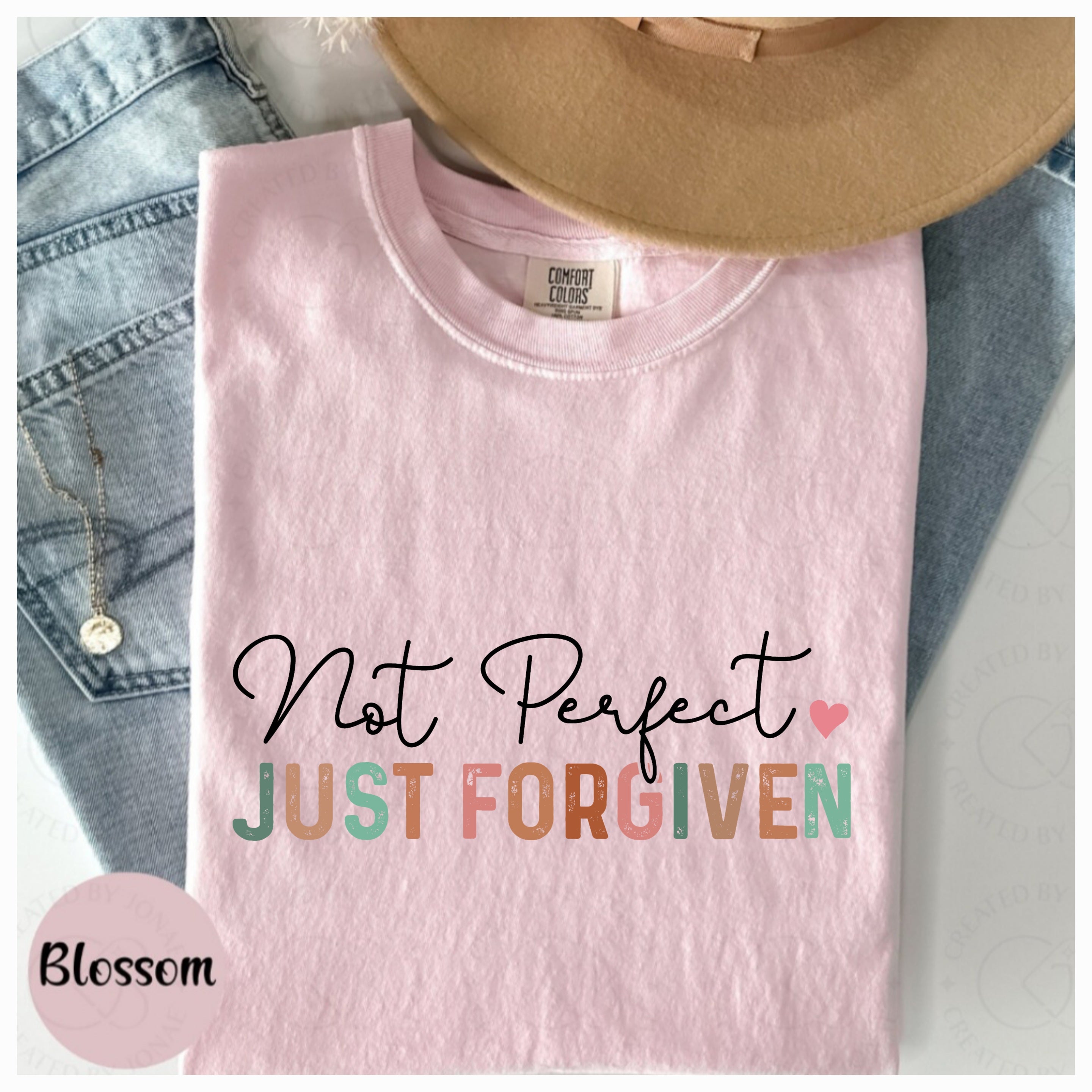 Not Perfect Just Forgiven Tee *PREORDER*