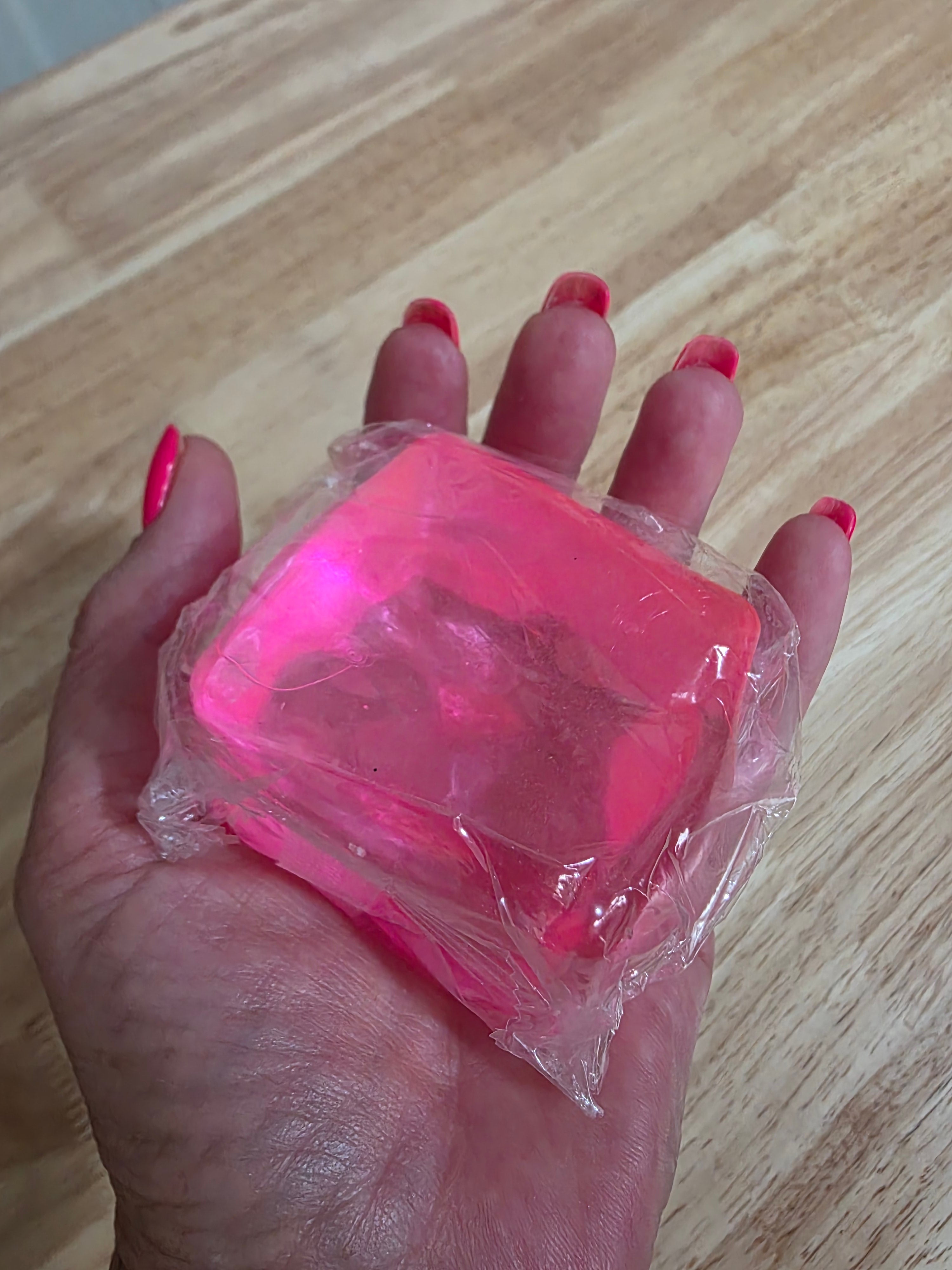 Pink Cubes Squishies