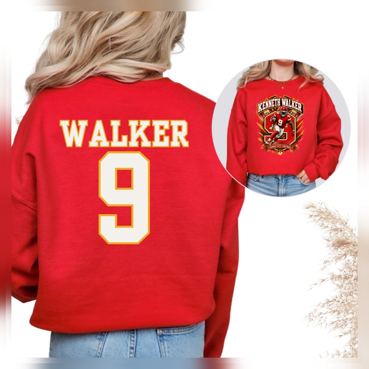 K9 Front Back Sweatshirt *PREORDER*