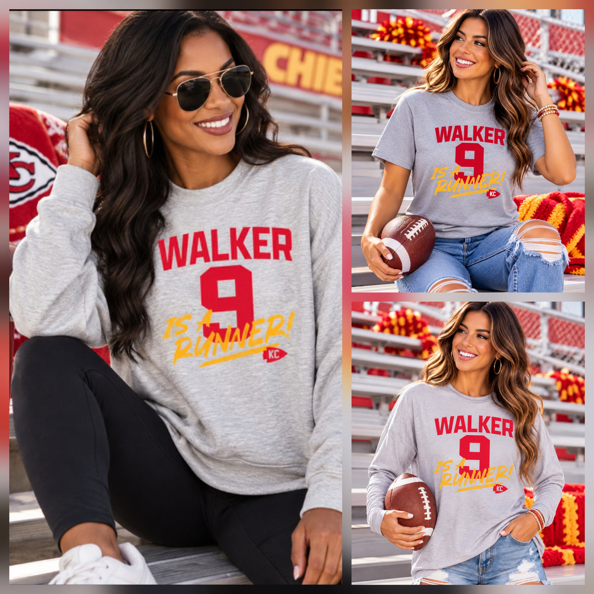 Walker is a Runner Grey *PREORDER*