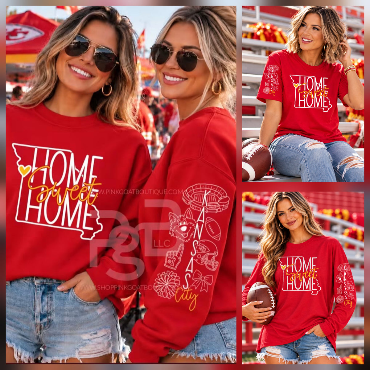 Home Sweet Home Sleeve Red *PREORDER*