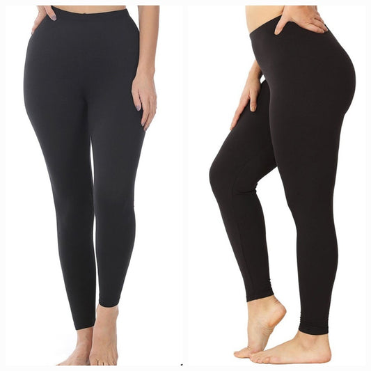 Buttery Soft Full Length Leggings Black