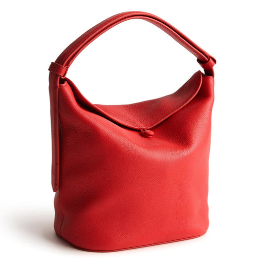 Astoria Shoulder Bag Goji Berry Red Leather *Final Sale*