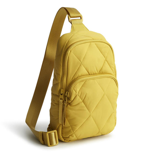 Vera Bradley Lorman Sling Backpack in Golden Olive *Final Sale*