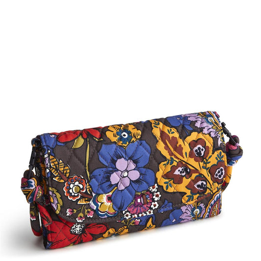 Vera Bradley Wildwood Wallet Crossbody in Colorful Bouquet *Final Sale*