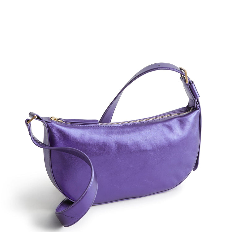 Springbrook Sling Purple Metallic Leather *Final Sale*