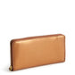 Continental Wallet Bronze Metallic Leather *Final Sale*