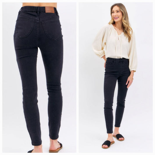 Judy Blue Fab Fanny Black Skinny Jean