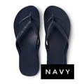 Archies Arch Support Flip Flops IN STOCK-Navy
