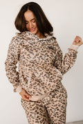 Comfort Zone Hoodie Leopard Lace