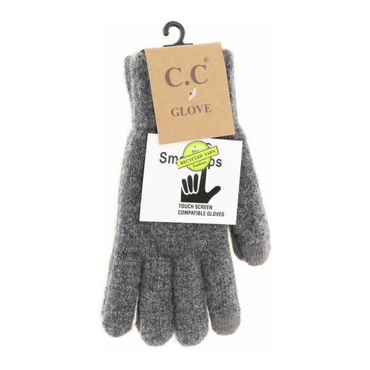 C. C Soft Knit Gloves